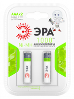 Аккумулятор HR03-2BL 1000mAh (20/240/7680) (AAA) | C0038455 ЭРА (Энергия света)