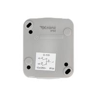 Выключатель 2-кл. ОП Mini OG IP54 сер. Kranz KR-78-0833
