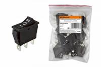 Клавишный переключатель YL-202-01 черный 3 положения 1з+1з | SQ0703-0024 TDM ELECTRIC