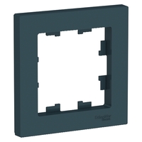 Рамка однопостовая ATLASDESIGN изумруд - ATN000801 Schneider Electric