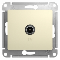 Коннектор GLOSSA TV антенна механизм бежевый - GSL000293 Schneider Electric