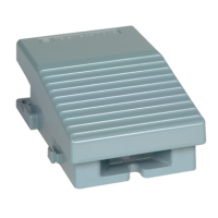 Выключатель педальный 1НЗ+1НО защита от пыли метал. SchE XPEM110EX Schneider Electric