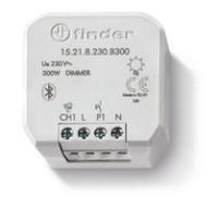 Электронный диммер 300Вт 230В АC монтаж в коробке степень защиты IP20 BLE- Yesly упаковка 1шт. FINDER 15218230B300PAS