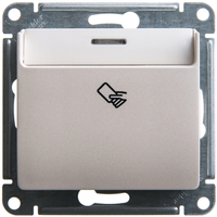 Выключатель карточный 1-кл. Glossa (сх. 6) механизм перламутр SchE GSL000669 Schneider Electric
