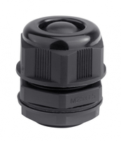 Кабельный ввод IP68, M25, с мембраной, черный, для кабеля d.13-18mm | 53M2518 DKC (ДКС)