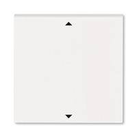 Управляющий элемент Busch-Jalousiecontrol®II ABB Levit с маркировкой жемчуг / ледяной | 2CHH700110A4068