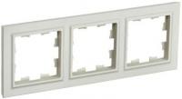 Рамка 3-м BRITE РУ-3-БрКр беж. IEK BR-M32-K10 (ИЭК)