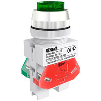Выключатель кнопочный ВK-30 ABLF диам. 30мм зеленый 220В - 25043DEK Schneider Electric
