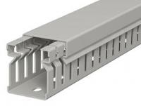 Распределительный кабельный канал LK4 30x25x2000 мм (ПВХ,серый) (LK4 30025) | 6178005 OBO Bettermann