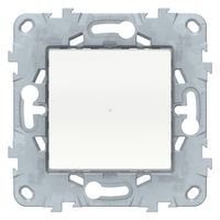 Светорегулятор Wiser UNICA NEW LED нажимной универсальный 7-200Вт белый - NU551518 Schneider Electric