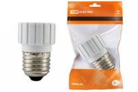 Переходник Е27-GU10 белый | SQ0335-1006 TDM ELECTRIC