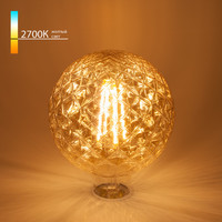Лампа светодиодная Globe BL155 8W 2700K E27 Prisma (G125 тонированная) декоративная филаментная | a044026 Elektrostandard Электростандарт