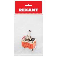 Тумблер 250В 15А (4c) ON-OFF 2п (KN-201) (инд. упак.) Rexant 36-4130-1