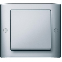 Клавиша 1-я Merten IP44 алюм. SchE MTN343160 Schneider Electric