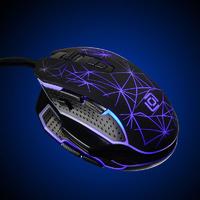 Мышь 935G STARFALL черн. оптическая 3200dpi USB 7but ОКЛИК 1012156