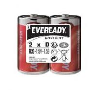 Элемент питания солевой EVEREADY HD D(R20) SHP2 (уп.2шт) Energizer E301155600