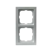 Рамка 2-постовая, серия Impressivo, алюминий | 1722F85-83 2TKA000335G1 ABB