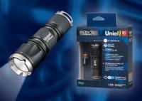 Фонарь рабочий Premium «Iron domination 185» P-ML071-BB Black алюм. , XP-E {Q4} CREE LED, ной короб, 1 х CR123A в/к, черн | 05722 Uniel