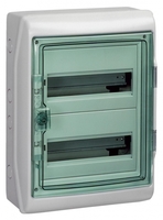 Бокс ОП Kaedra 24мод. (2 ряда по 12мод.) с клемм. IP65 SchE 13433 Schneider Electric