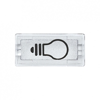 СИМВОЛЫ ПРЯМОУГ., ПРОЗРАЧ. ЛАМПОЧКА | MTN395669 Schneider Electric