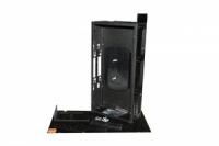 Бокс оптический FO-19R-2U-6хSLT-W140H42-48UN-BK универс. 19дюйм от 8 до 48 портов (SC duplex LC ST FC) (со спайс. пласт. без пигтейлов. и прох. адапт.) 2U черн. Hyperline 250439