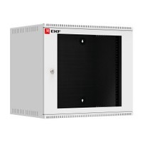Шкаф телекоммуникационный настенный 9U (600х450) дверь стекло, Astra A серия EKF Basic | ITB9G450