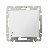Выключатель 1-кл. СП Valena 10А IP44 250В механизм бел. Leg 774201 Legrand