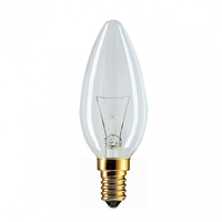 Лампа накаливания Stan 40Вт E14 230В B35 CL 1CT/10X10 Philips 926000006814