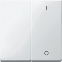 Клавиша 2-м Merten с пиктограммой «вкл» и «откл» бел. SchE MTN312719 Schneider Electric