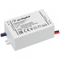 Блок питания ARJ-KE50350 (18W, 350mA, PFC) (ARL, IP44 Пластик, 5 лет) Arlight 027594