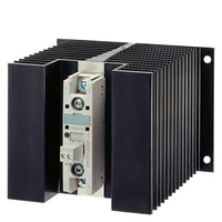 ПОЛУПРОВОДНИКОВЫЙ КОНТАКТОР 3RF2 AC51 70A 40 ГРАД. C 230-460V / 110-230VAC ЗАЖИМЫ ДЛЯ КОЛЬЦЕВЫХ НАКОНЕЧНИКОВ Siemens 3RF2370-3AA24