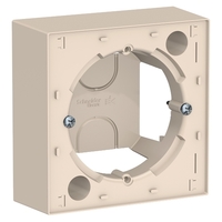 Коробка ATLASDESIGN для наружного монтажа бежевый - ATN000200 Schneider Electric
