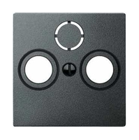 Плата Merten центральная TV/FM х2 х3 антрацит SchE MTN297514 Schneider Electric