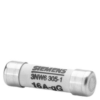 Вставка плавкая цилиндрическая GG 400В 16А 8.5х31.5мм без индикатора Siemens 3NW63051