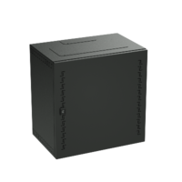 Шкаф телекоммуникационный навесной, 20 U (1000х600х400) дверь метал,RAL9005 | R5STI2040MTB DKC (ДКС)