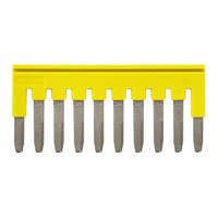 Гребенка XW5SP2510YL для клемм XW5 Push-in Plus 2.5кв.мм 10п 800В 24А желт. Omron 670050