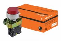 Кнопка BL42 без подсветки красный 1р | SQ0704-0049 TDM ELECTRIC