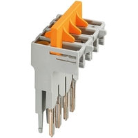 Соединитель 4 точки подключения оранжевый для NSYTRV62TTD - NSYTRASJ4 Schneider Electric