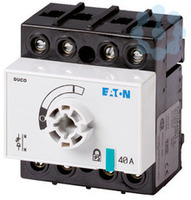 Выключатель-разъединитель Duco 3п+прох.N 40А без оси и рукояти DCM40/1 EATON 1314105