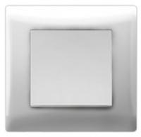 СП 10А IP20 V01-11-Р11-S бел Volsten 9005 Выключатель-переключатель проходной 1-кл