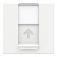 Розетка компьютерная 1-м 2мод. Unica Modular RJ45 кат.6 UTP бел. SchE NU341518 Schneider Electric