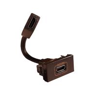 Розетка Mosaic 1мод. HDMI черн. Leg 079368 Legrand