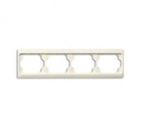 Рамка 4 поста бежевая ALPHA ABB 1754-0-4151