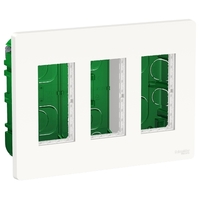 Блок СП UNICA SYSTEM+ 3х2 бел. SchE NU173418 Schneider Electric