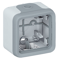 Коробка установочная ОП 1-м Plexo сер. Leg 069651 Legrand