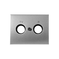 Накладка TV/R розетки титан OLAS ABB 8450 TT