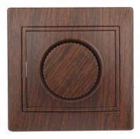 Светорегулятор СП Plano 1-401-10 поворотный 600Вт 230В IP20 венге Intro Б0030092 ЭРА (Энергия света)