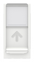 Розетка компьютерная 1-м 1мод. Unica Modular RJ45 кат.6 STP бел. SchE NU341618 Schneider Electric