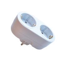 Двойник R-2G двухместный с заземлением 16А белый 4270 | 4690612010151 IN HOME