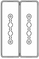 Секция прямая шинопровод 3+3 точек отвода L=3000мм Cu 2P+2P40A | LTC40BSP43AA000 DKC (ДКС)